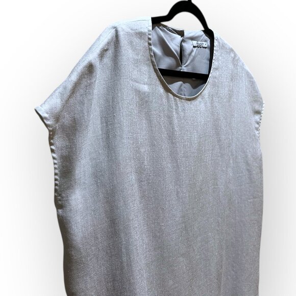 MM Lafleur Light Gray Blouse Didion Women's Work Wear - Picture 2 of 4